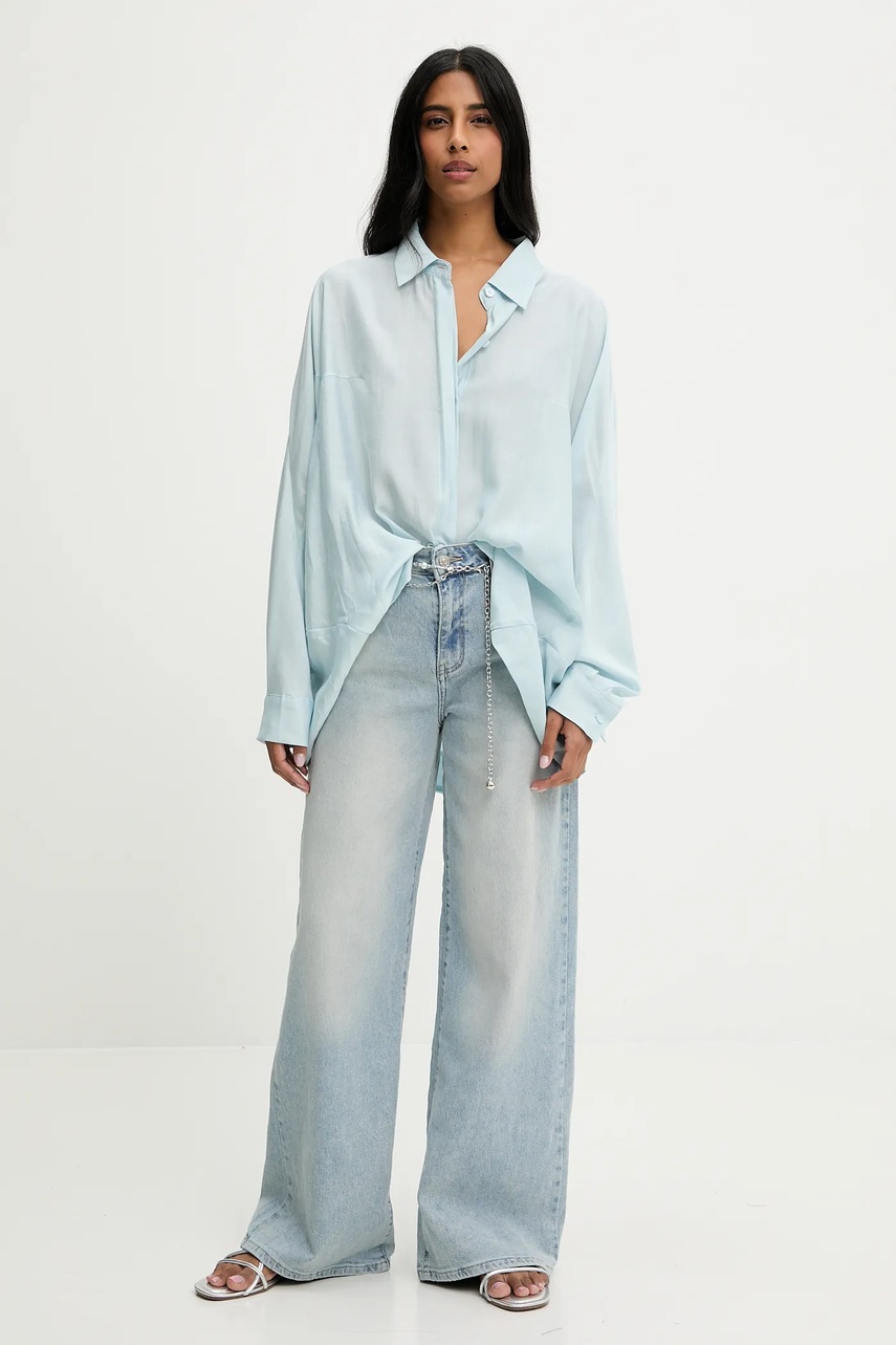 Рубашка Answear.LAB relaxed классический воротник