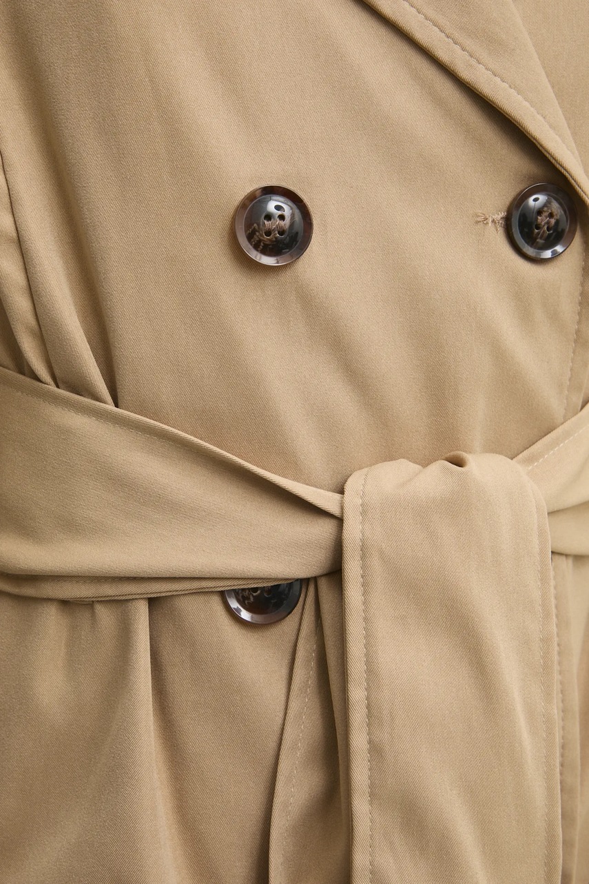 Καμπαρντίνα Answear.LAB χρώμα: καφέ φωτογραφία