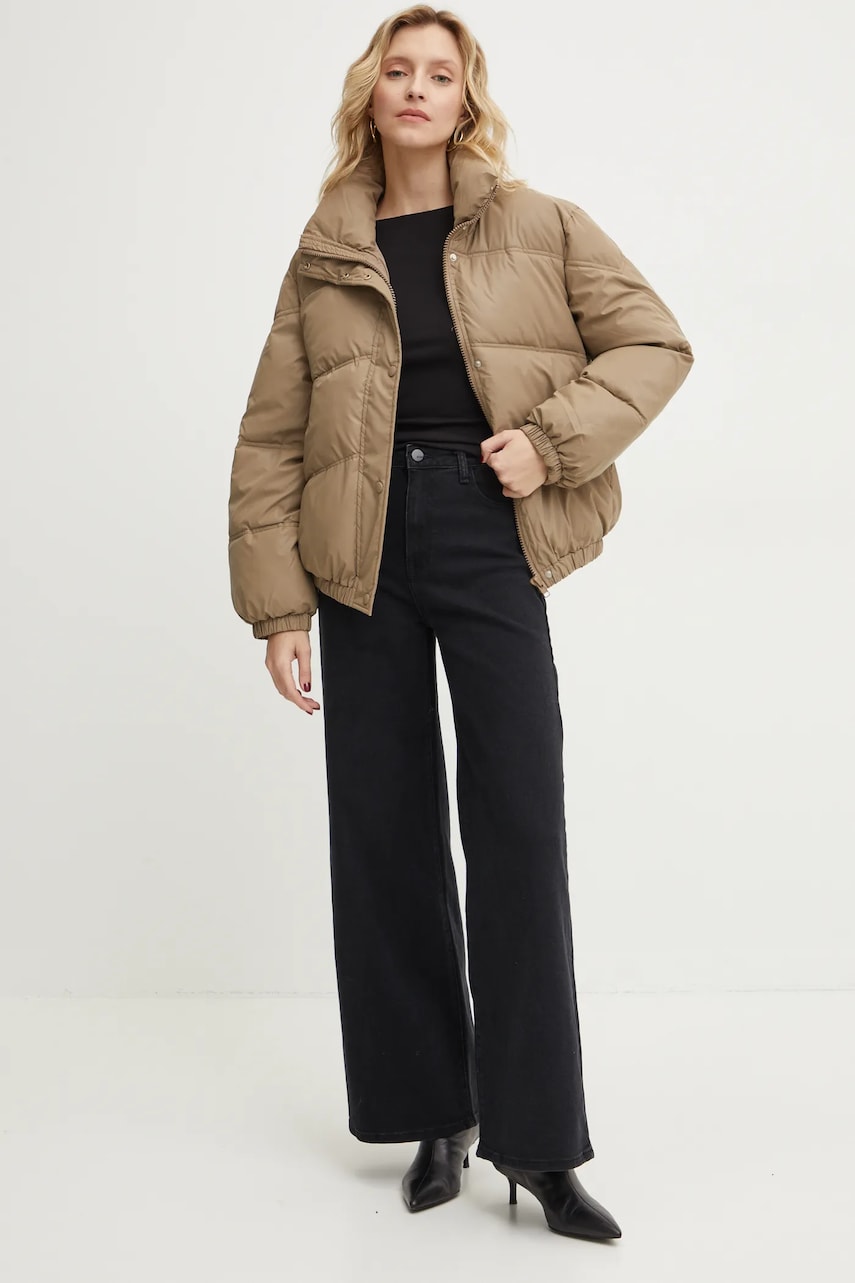 Куртка Answear.LAB женская цвет бежевый зимняя Куртка Answear.LAB женская цвет бежевый зимняя