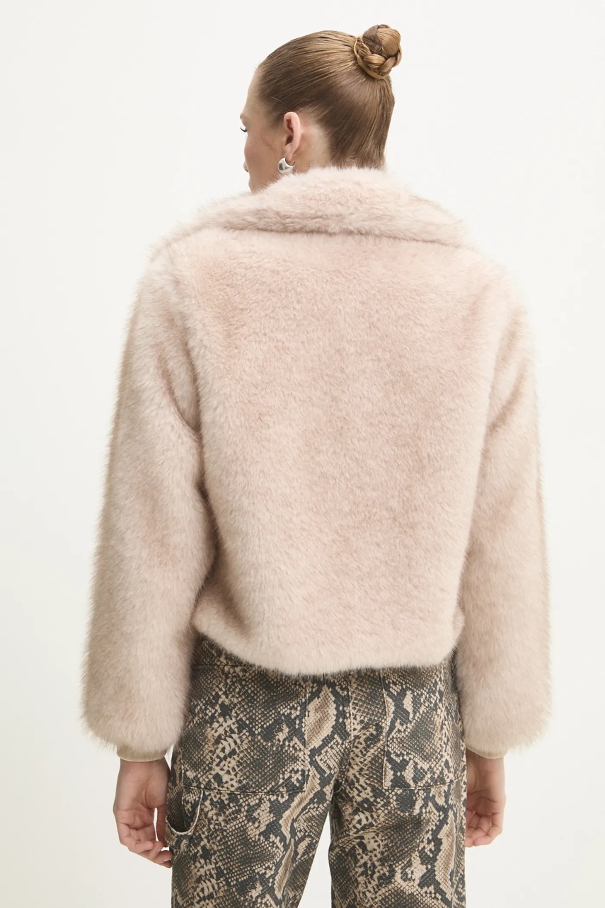 Μπουφάν Answear.LAB χρώμα: μπεζ φωτογραφία