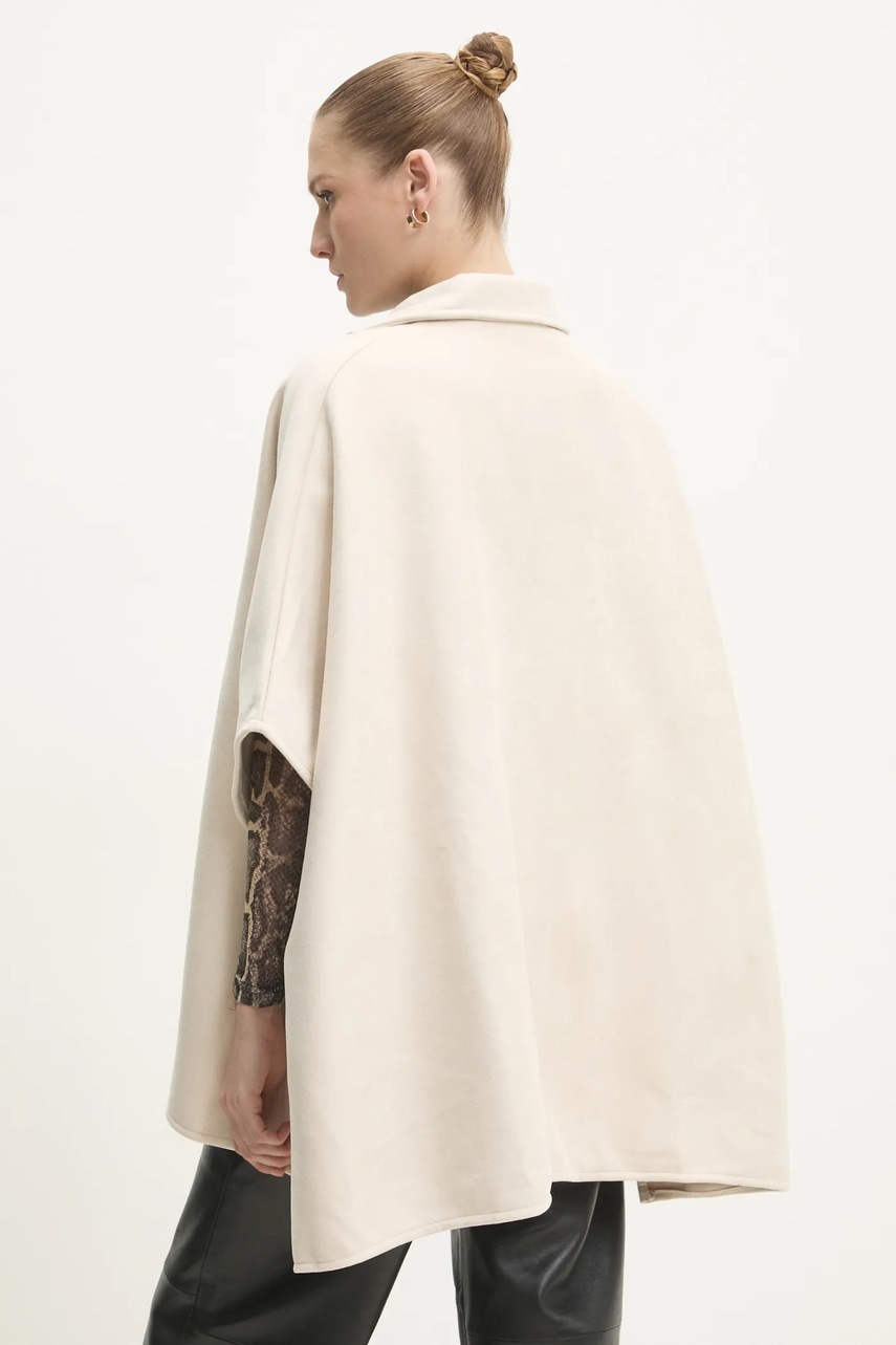 Μπουφάν Answear.LAB χρώμα: μπεζ φωτογραφία