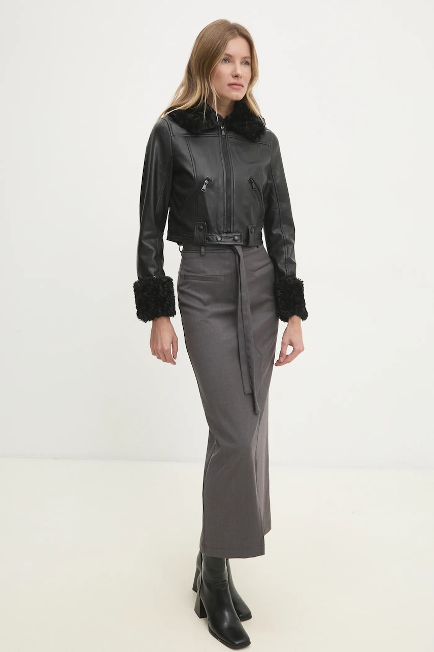 Куртка Answear.LAB женская цвет чёрный переходная Куртка Answear.LAB женская цвет чёрный переходная