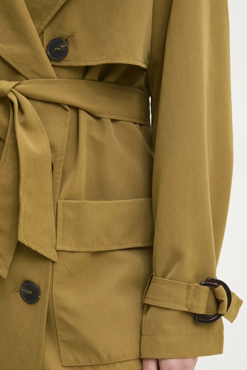 Καμπαρντίνα Answear.LAB χρώμα: πράσινο φωτογραφία