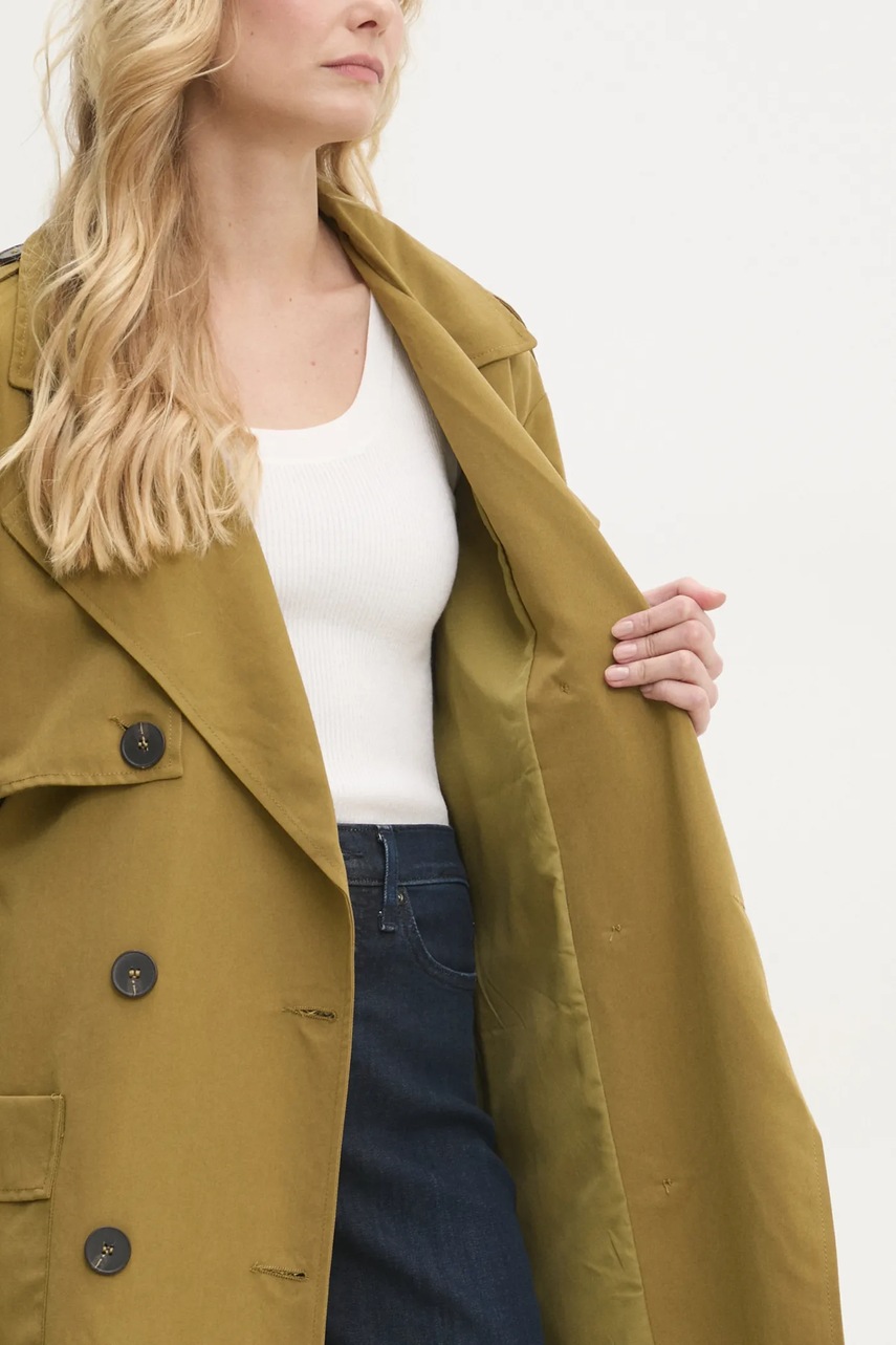 Καμπαρντίνα Answear.LAB χρώμα: πράσινο φωτογραφία