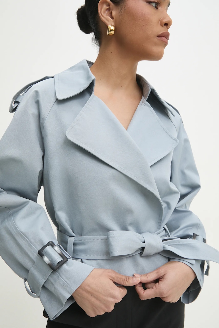 Тренч Answear Lab переходная oversize Тренч Answear Lab переходная oversize