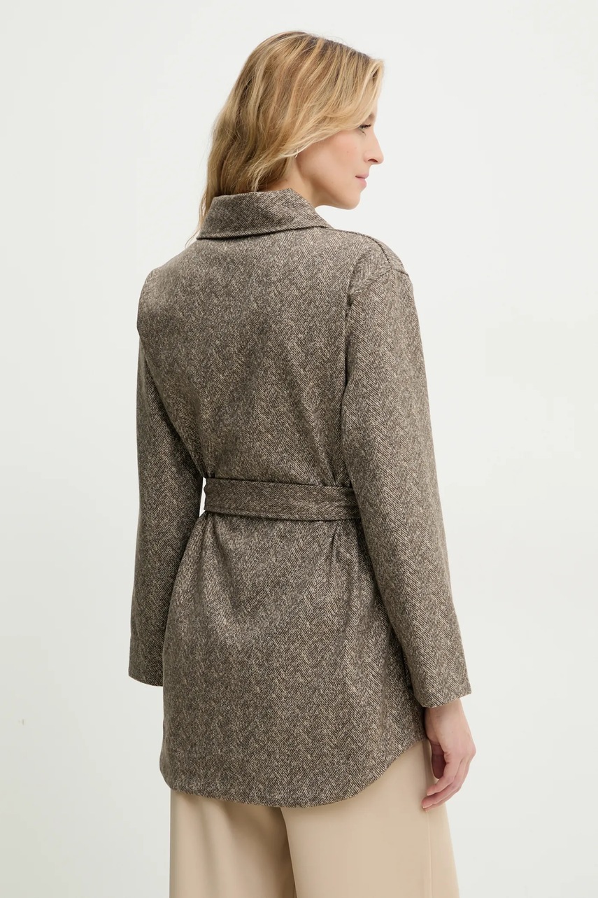 Μπουφάν Answear.LAB χρώμα: καφέ φωτογραφία