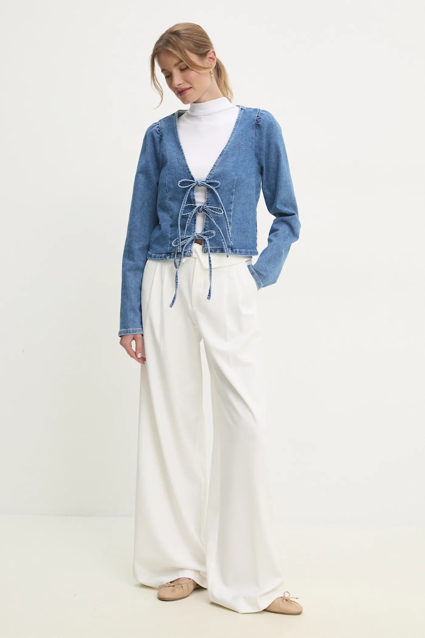 Джинсовая куртка Answear.LAB переходная Джинсовая куртка Answear.LAB переходная