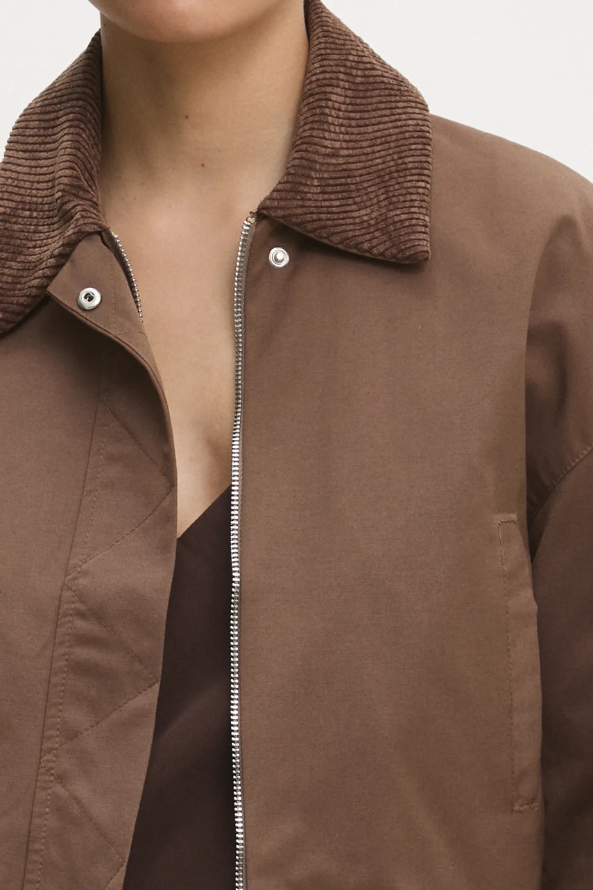 Μπουφάν Answear.LAB χρώμα: καφέ φωτογραφία