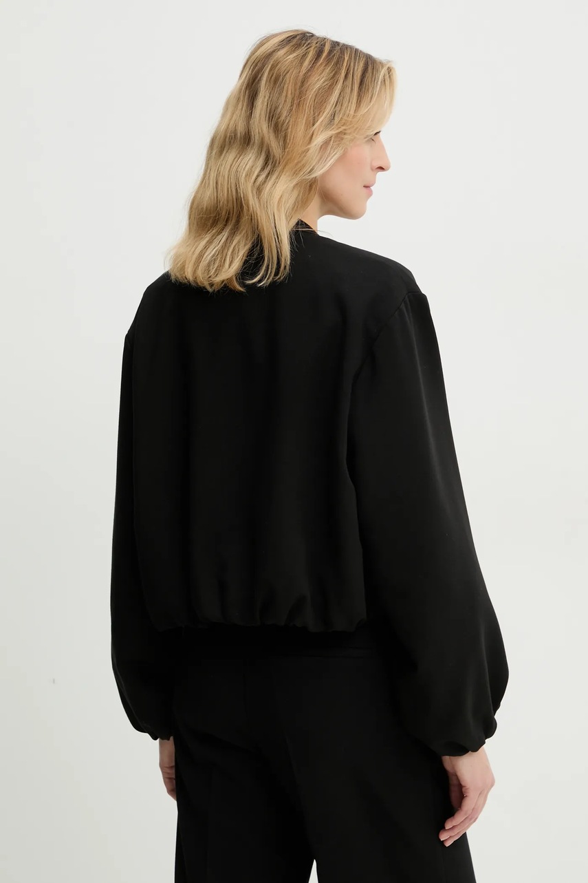 Μπουφάν Answear.LAB χρώμα: μαύρο φωτογραφία