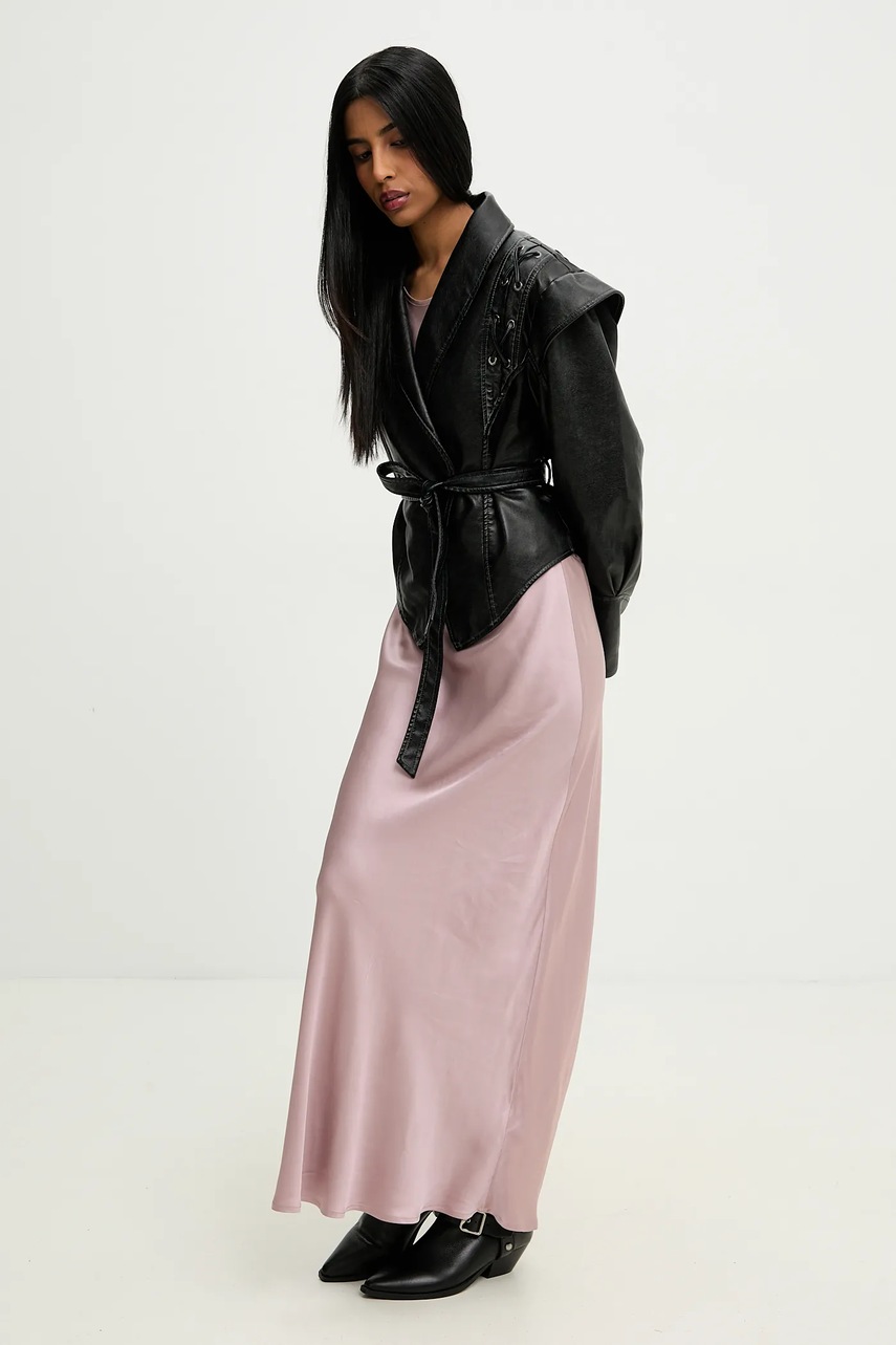 Куртка Answear Lab цвет чёрный переходная oversize Куртка Answear Lab цвет чёрный переходная oversize