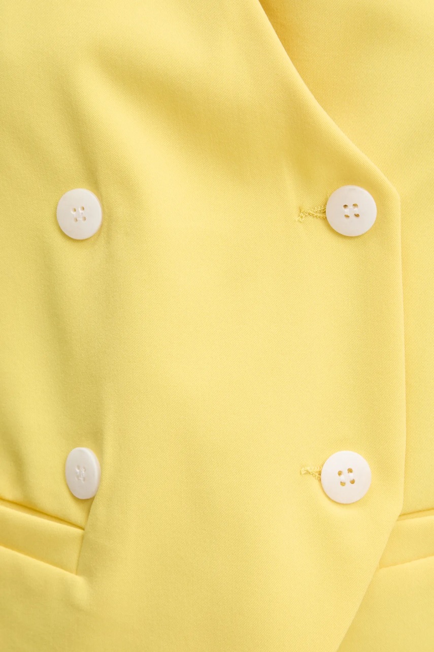 Γιλέκο Answear.LAB χρώμα: κίτρινο φωτογραφία