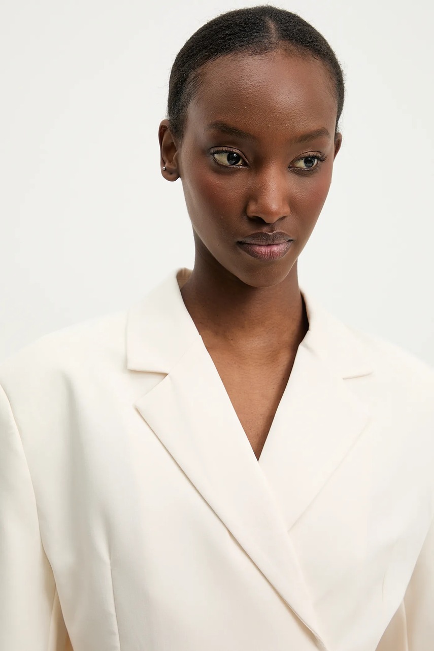 Σακάκι Answear.LAB χρώμα: άσπρο φωτογραφία