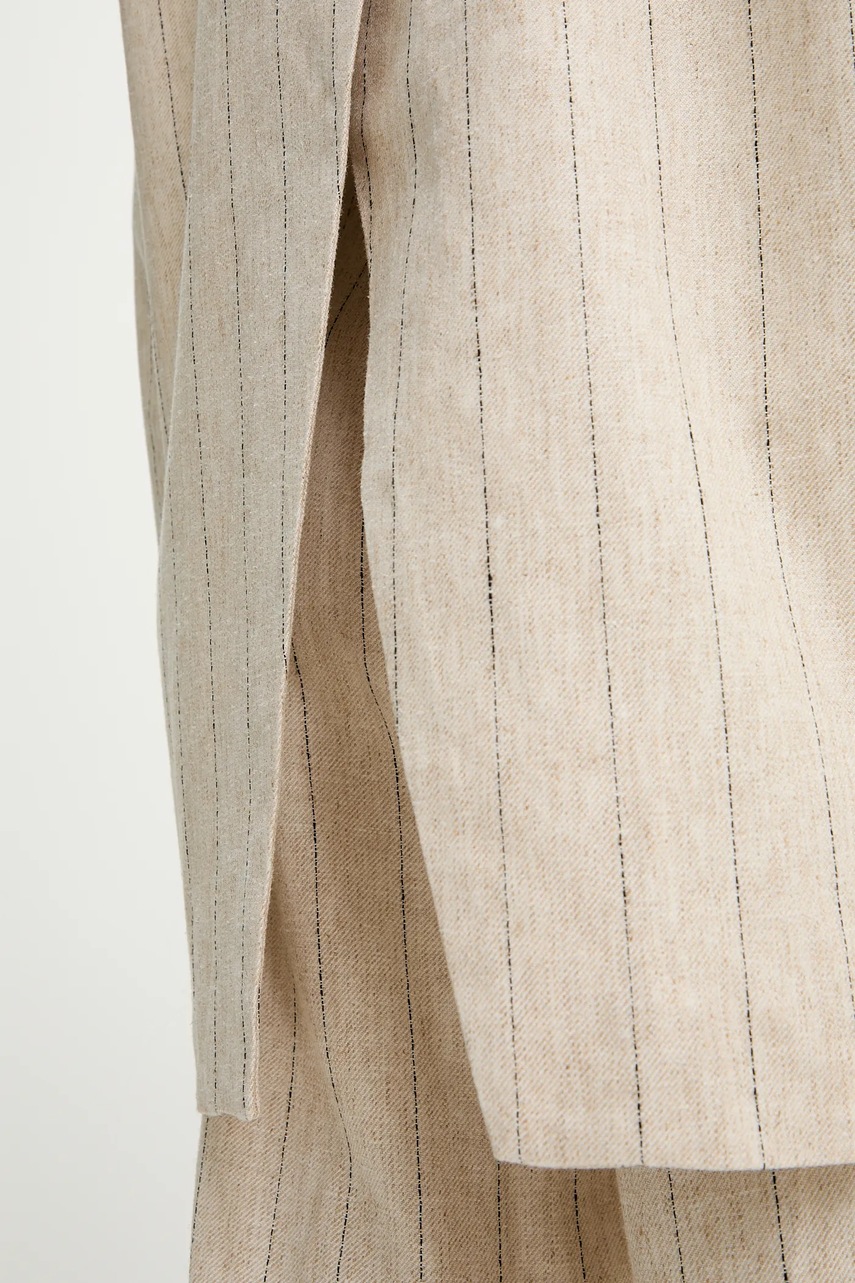 Sako s příměsí lnu Answear.LAB (obrázek 7)