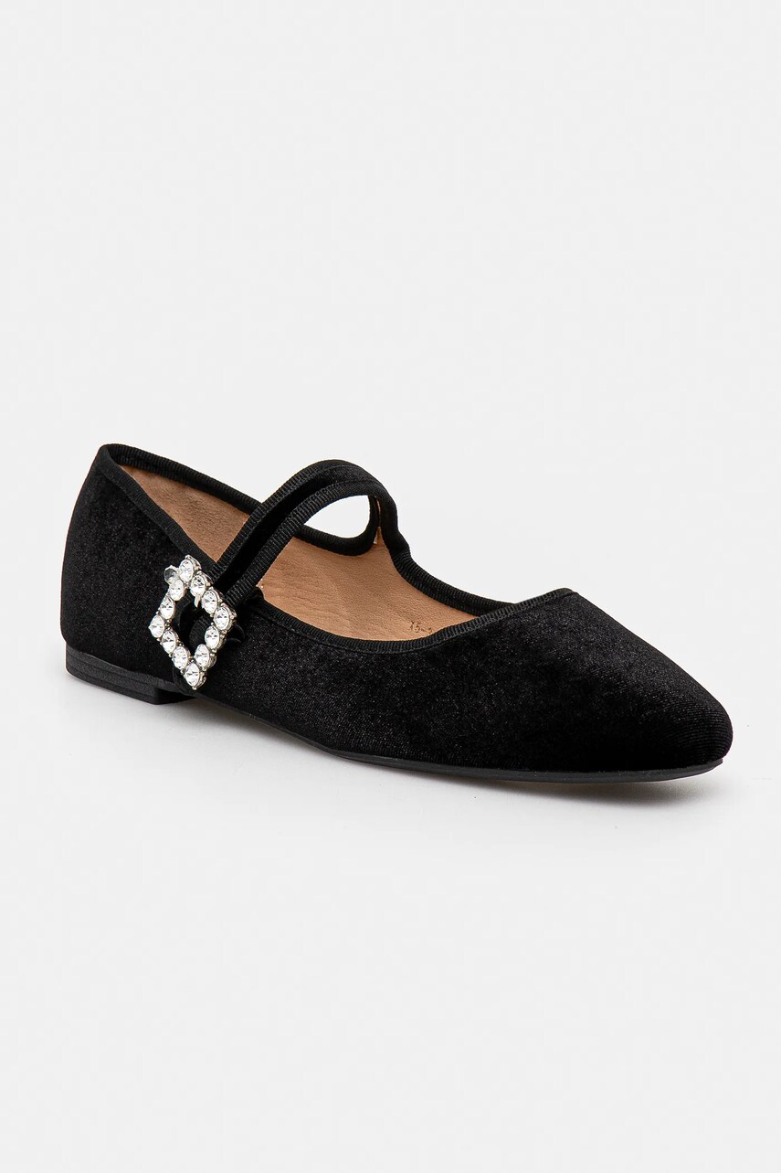 Answear Lab balerini culoarea negru
