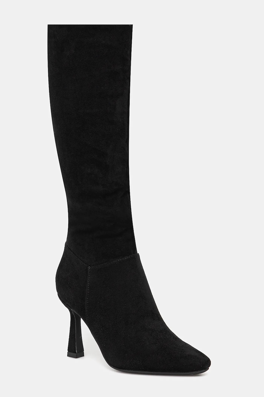 Answear Lab cizme femei, culoarea negru, cu toc cui