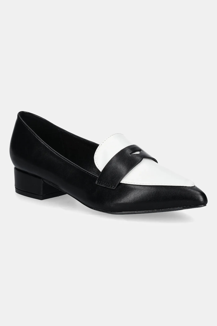 Answear Lab mocasini femei, culoarea negru, cu toc plat > Mocasini Answear Lab mocasini femei, culoarea negru, cu toc plat > Mocasini
