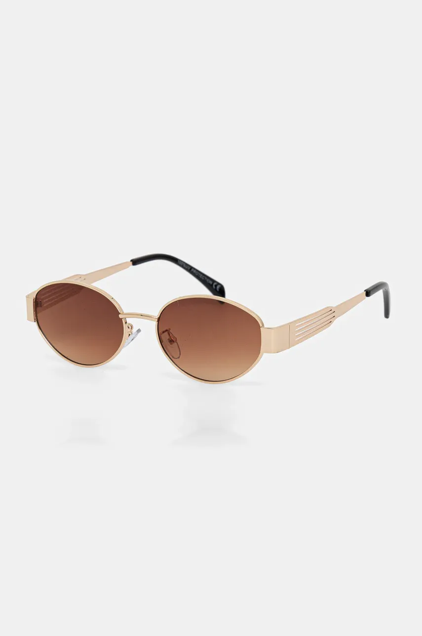 Answear Lab ochelari de soare femei, culoarea maro