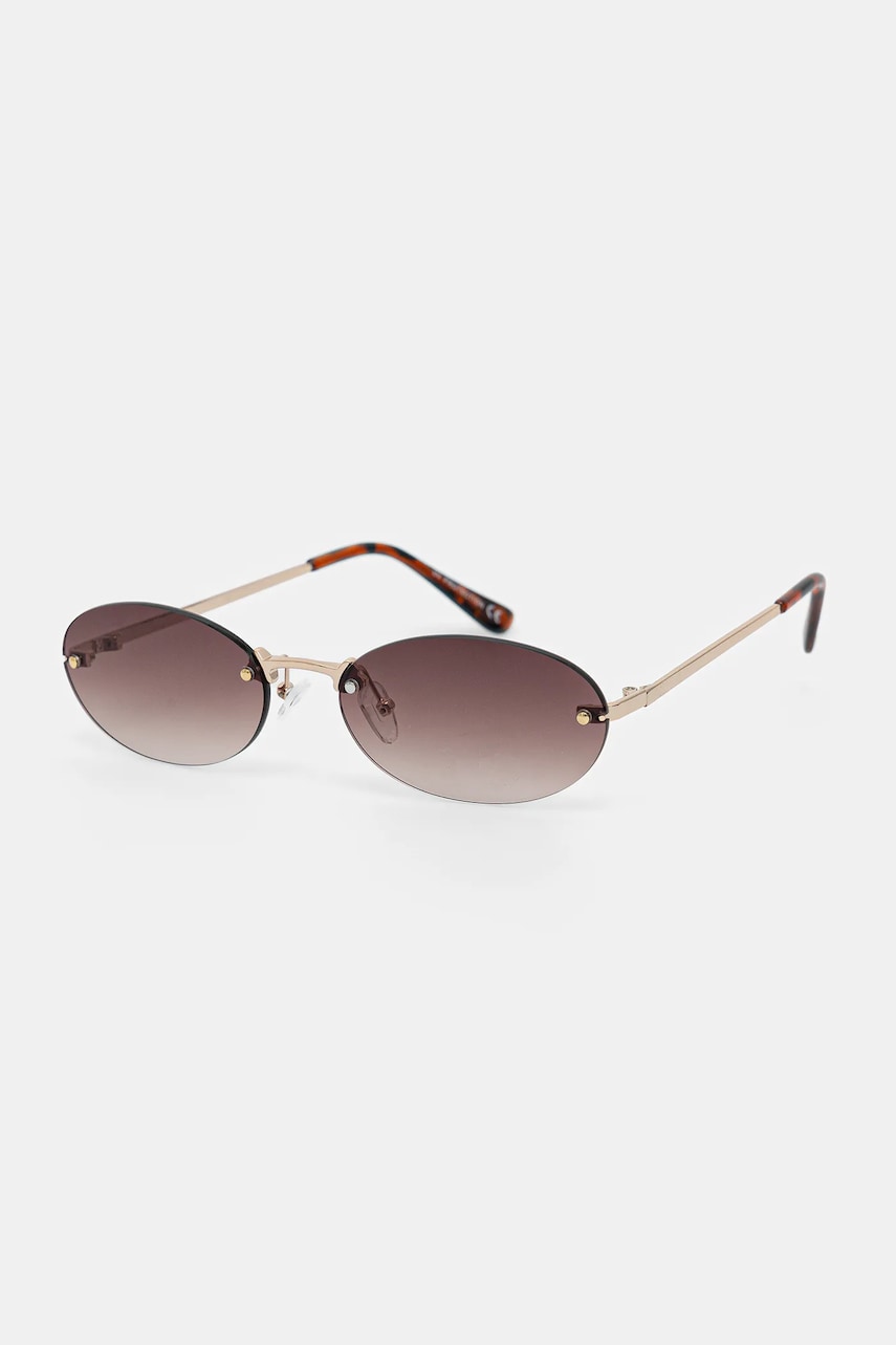 Answear Lab ochelari de soare femei, culoarea maro
