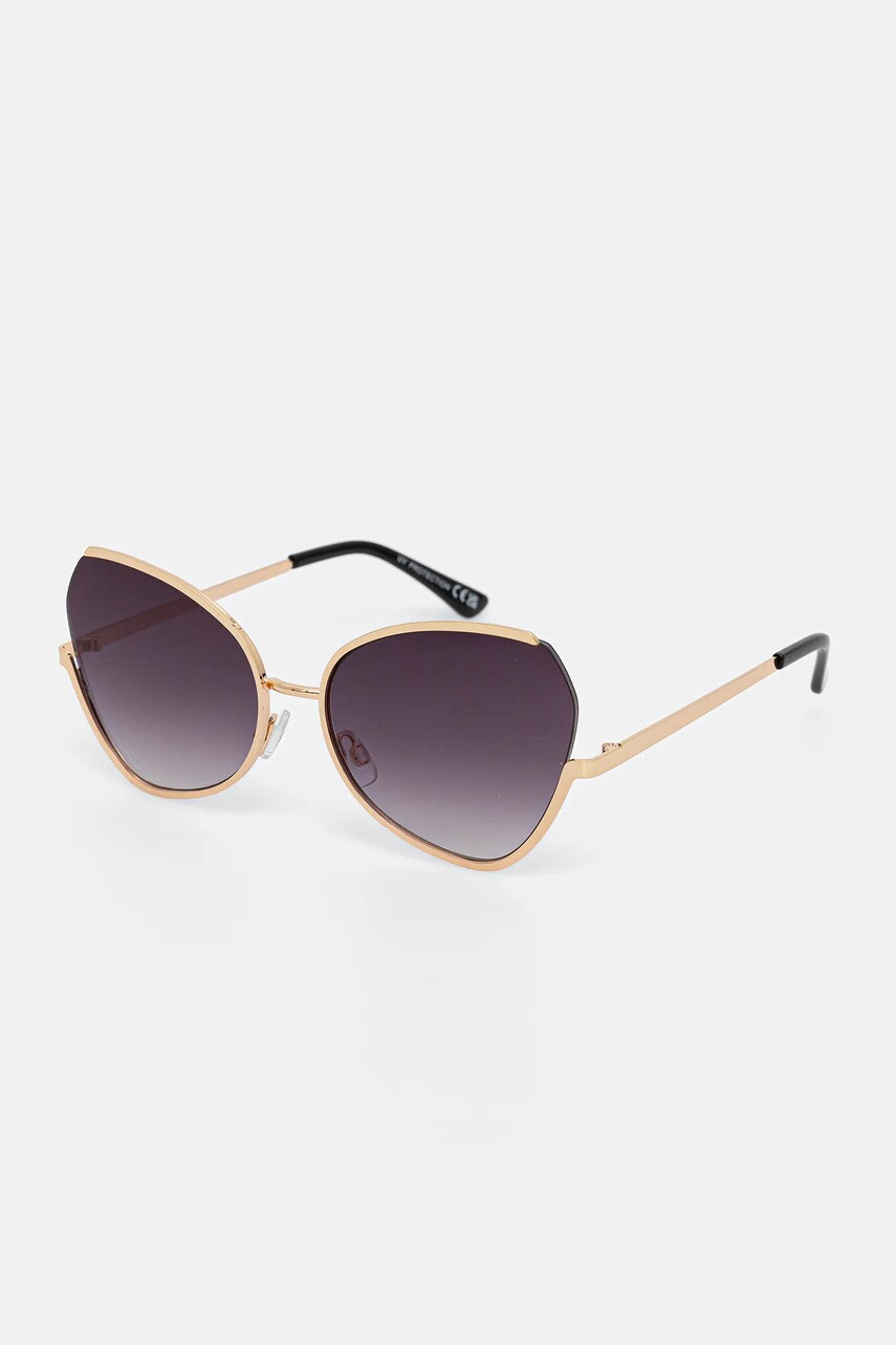 Answear Lab ochelari de soare femei, culoarea negru