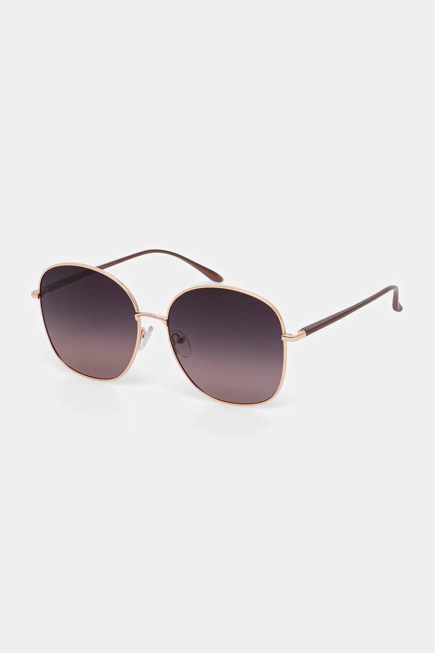 Answear Lab ochelari de soare femei, culoarea maro