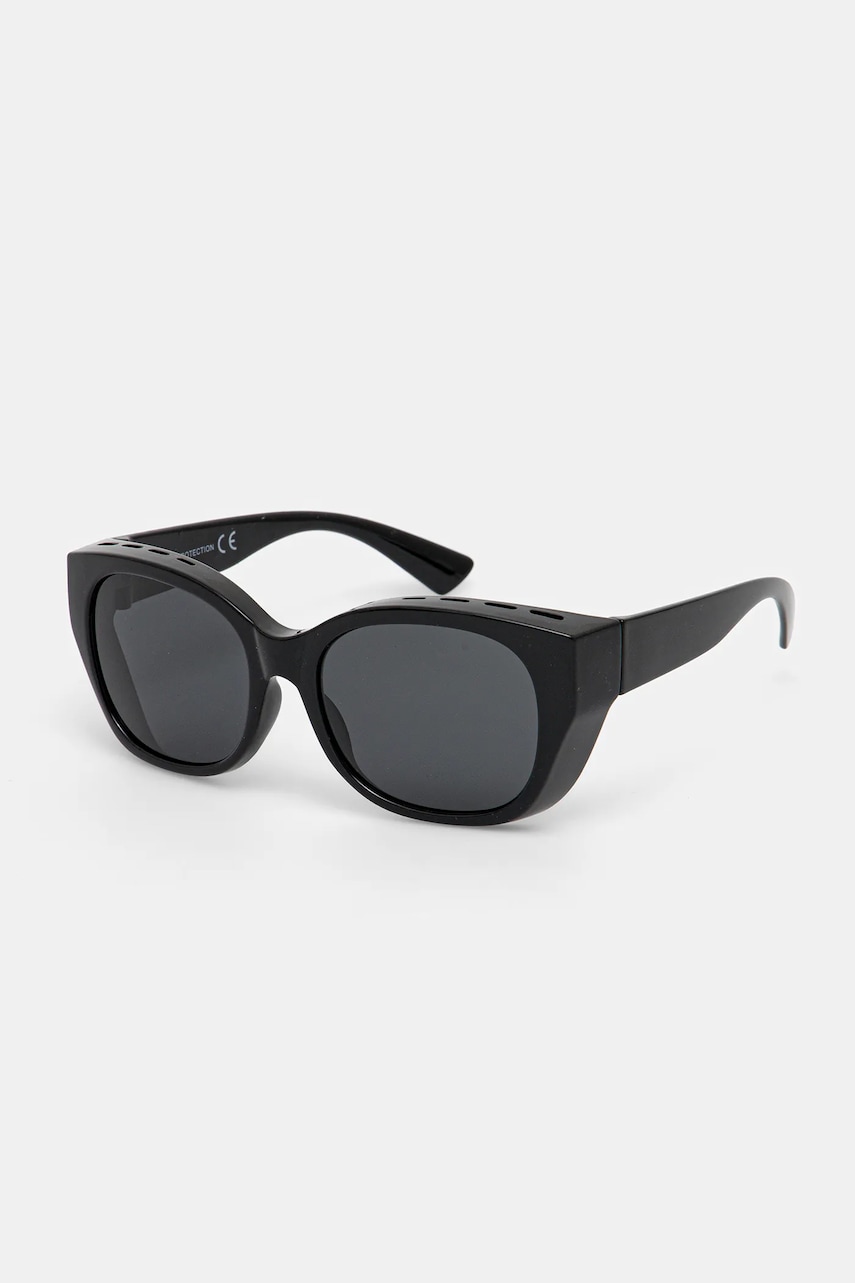 Answear Lab ochelari de soare femei, culoarea negru