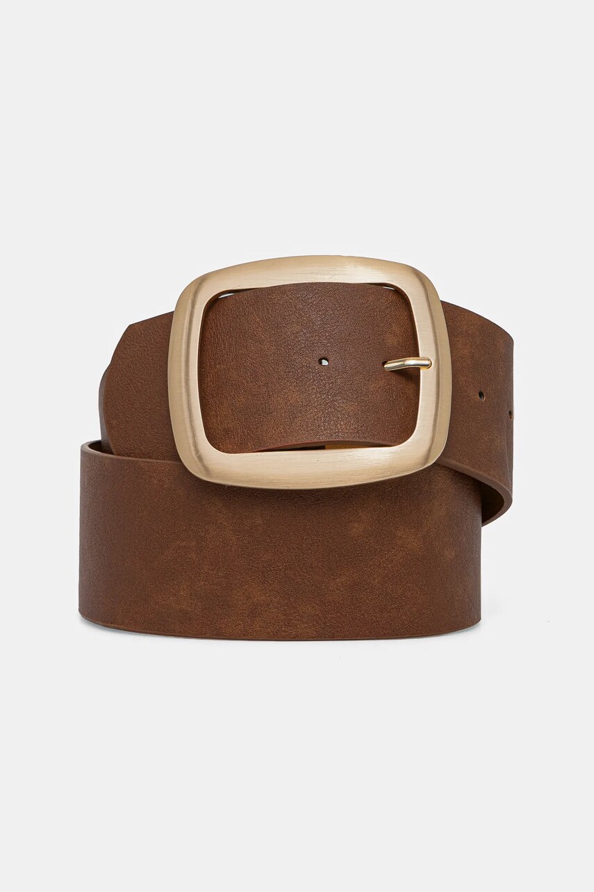 Answear Lab curea femei, culoarea maro