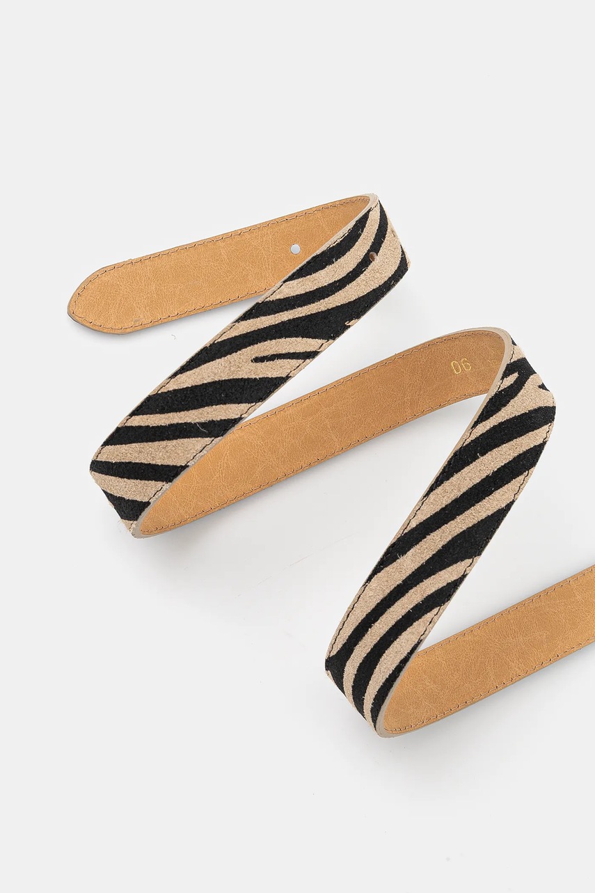 Замшевый ремень Answear.LAB цвет бежевый