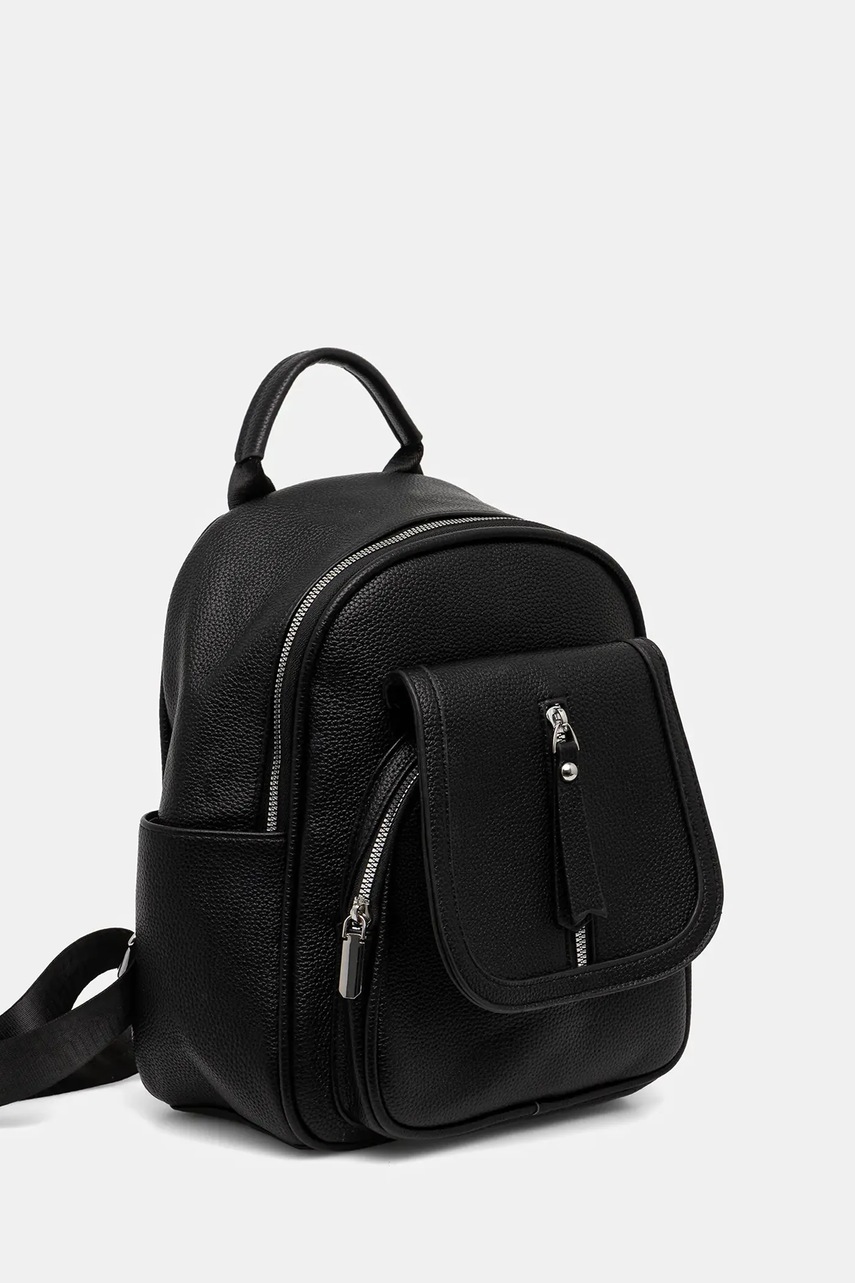 Рюкзак Answear.LAB цвет чёрный маленький однотонная