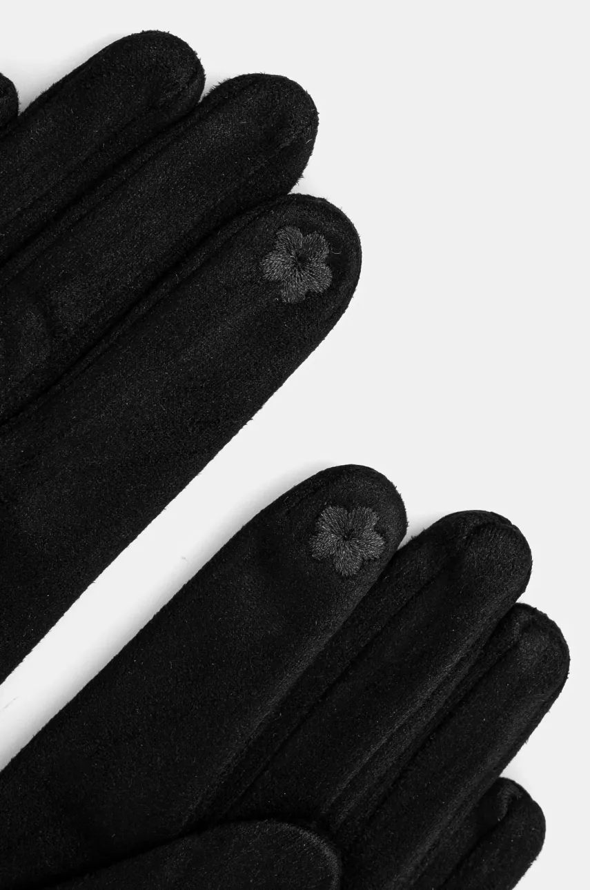 Перчатки Answear.LAB женские цвет чёрный Перчатки Answear.LAB женские цвет чёрный