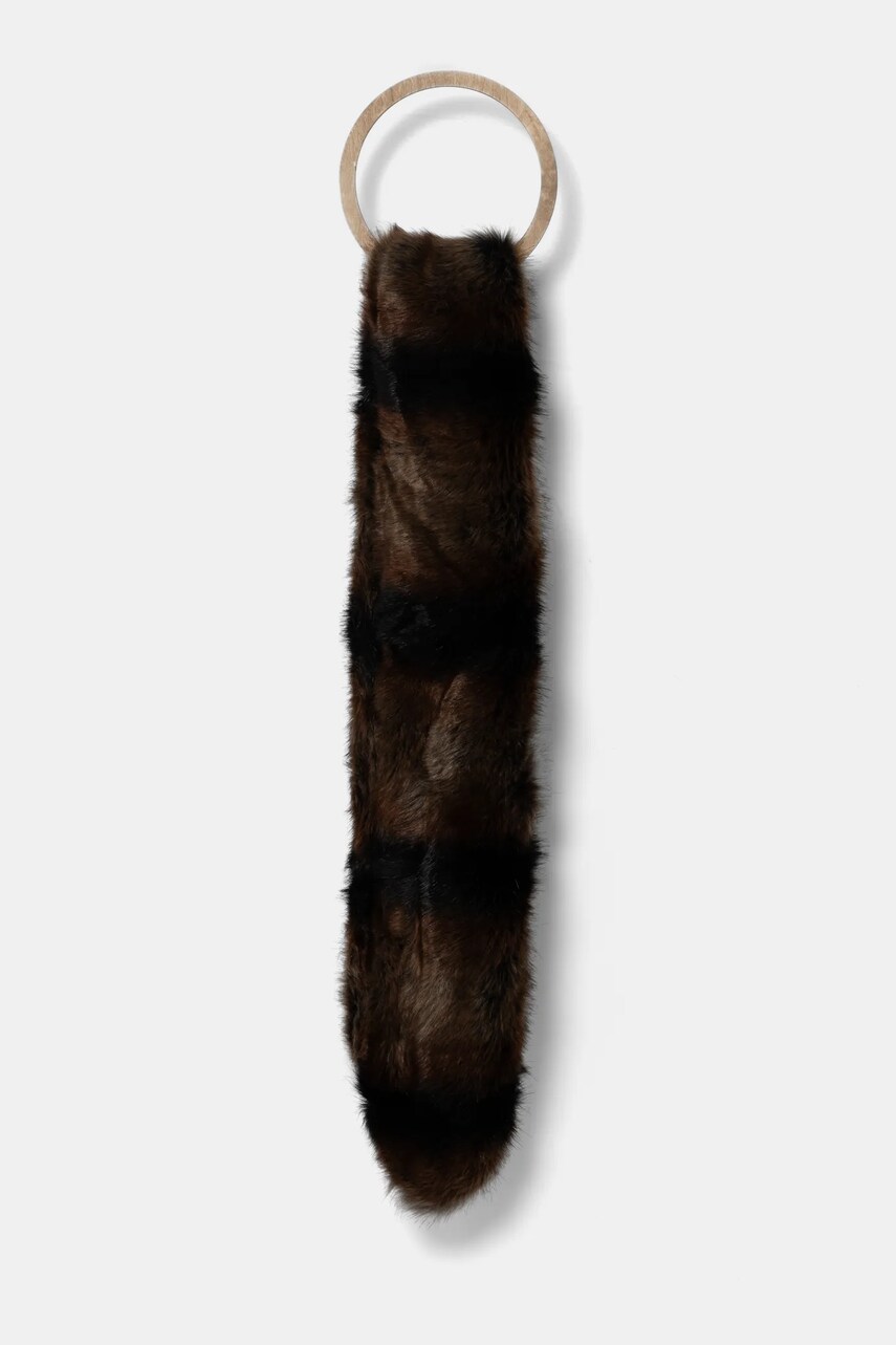 Levně Šála Answear Lab hnědá barva
