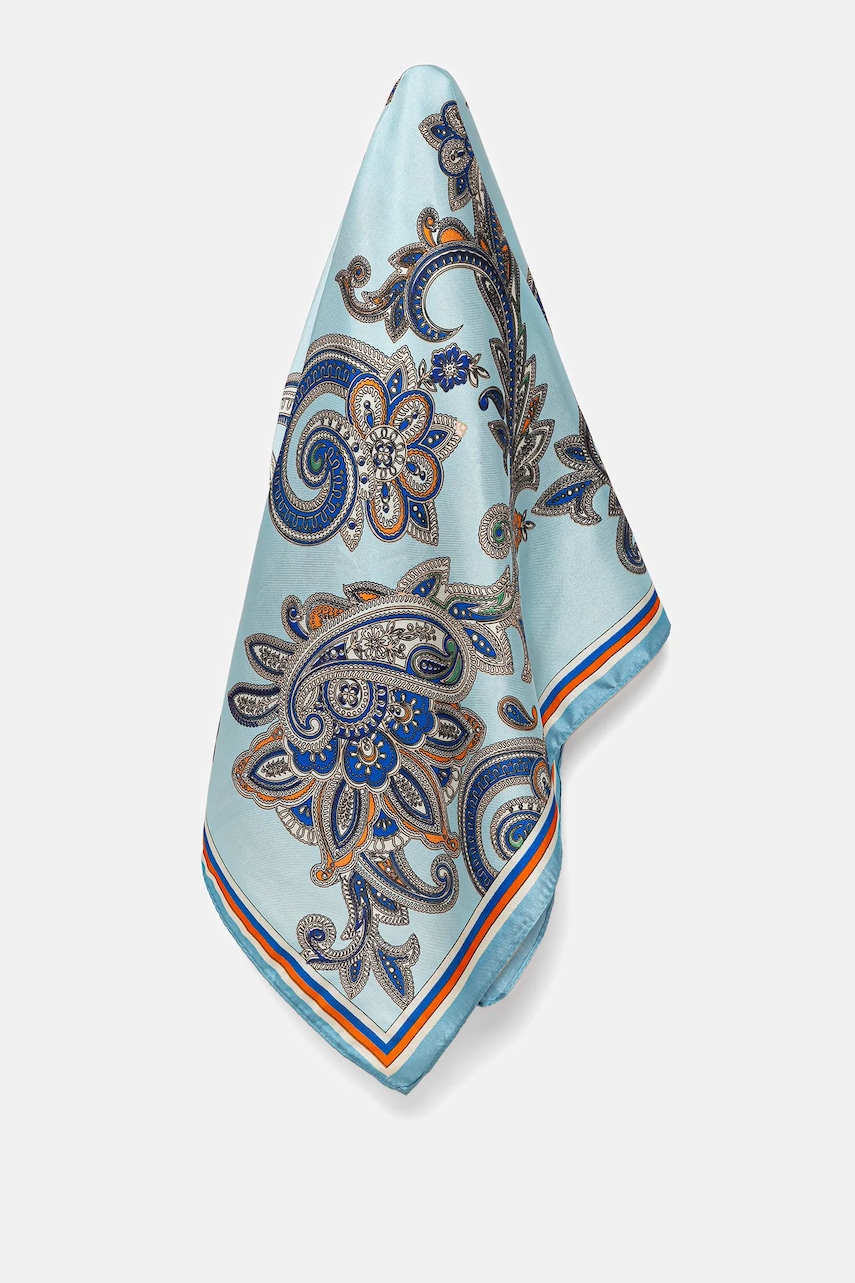 Answear Lab eșarfă cu mătase modelator