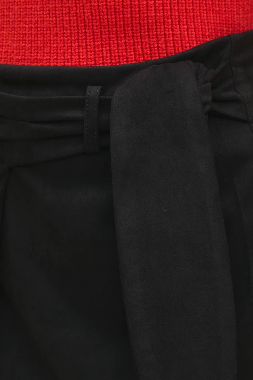 Φούστα Answear.LAB χρώμα: μαύρο φωτογραφία