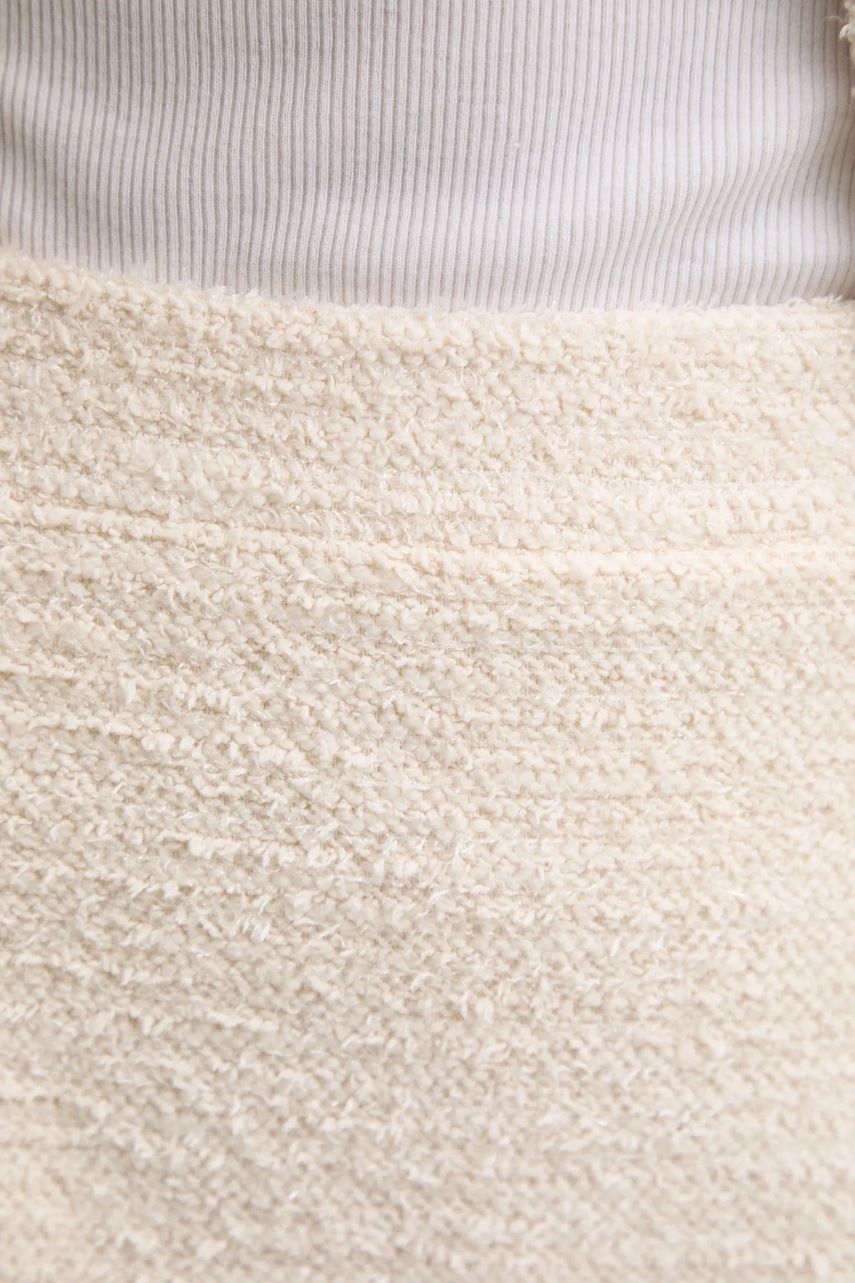 Φούστα Answear.LAB χρώμα: μπεζ φωτογραφία