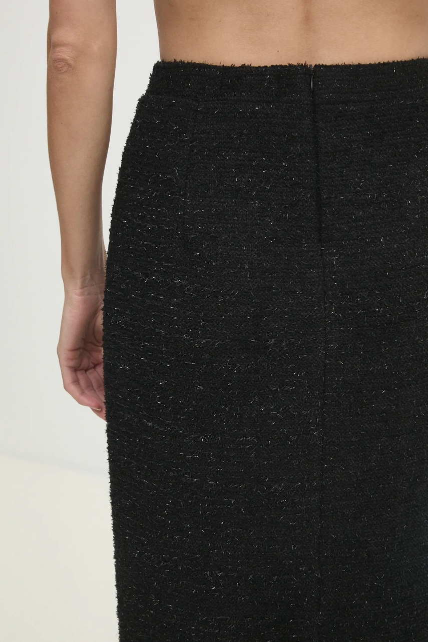 Φούστα Answear.LAB χρώμα: μαύρο φωτογραφία