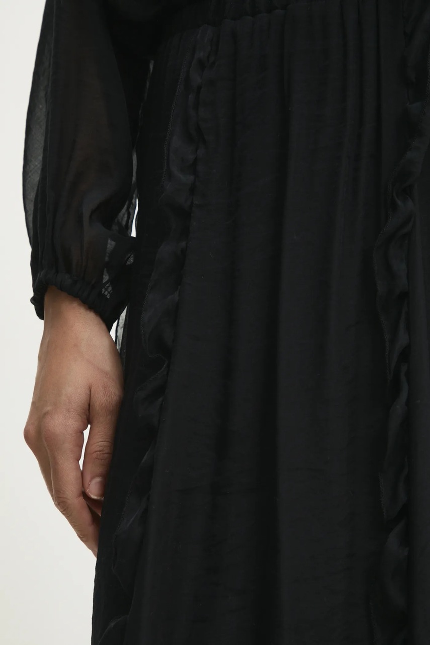 Φούστα Answear.LAB χρώμα: μαύρο φωτογραφία