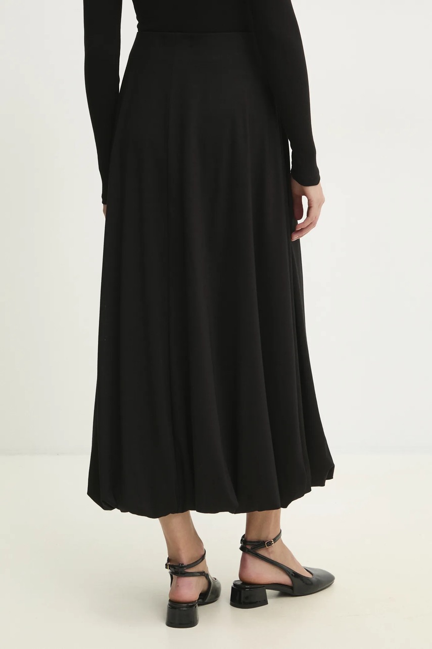 Φούστα Answear.LAB χρώμα: μαύρο φωτογραφία