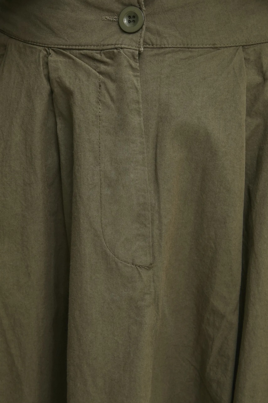 Βαμβακερή φούστα Answear.LAB χρώμα: πράσινο φωτογραφία