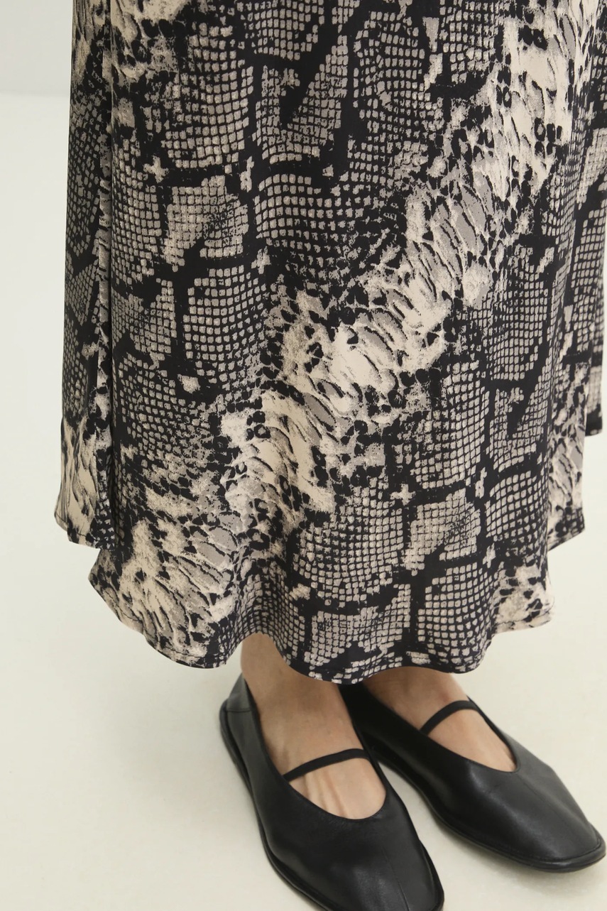 Φούστα Answear.LAB χρώμα: γκρι φωτογραφία