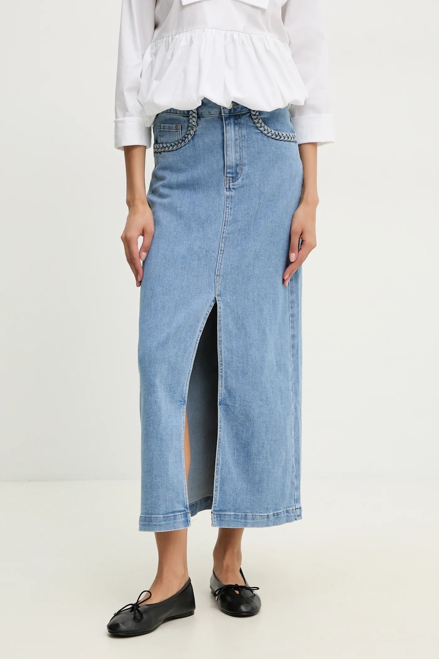 Answear Lab fustă din denim