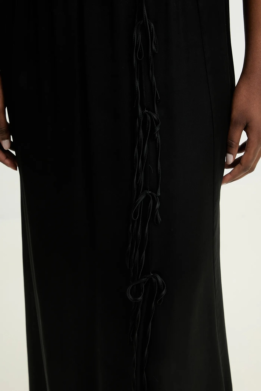 Φούστα Answear.LAB χρώμα: μαύρο φωτογραφία