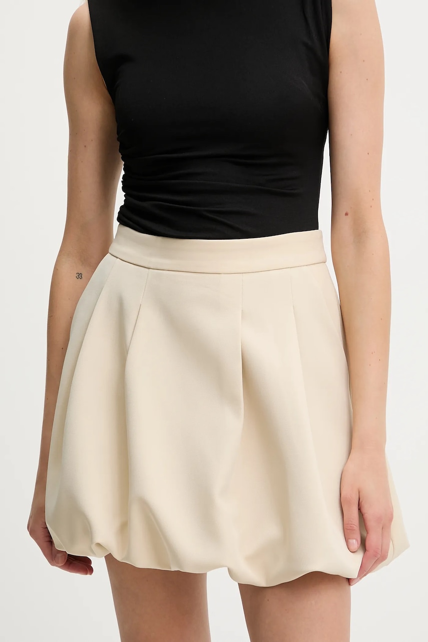 Answear Lab fusta culoarea bej, mini, drept