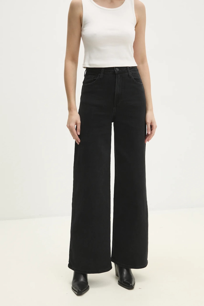 Answear Lab jeansi femei, culoarea negru