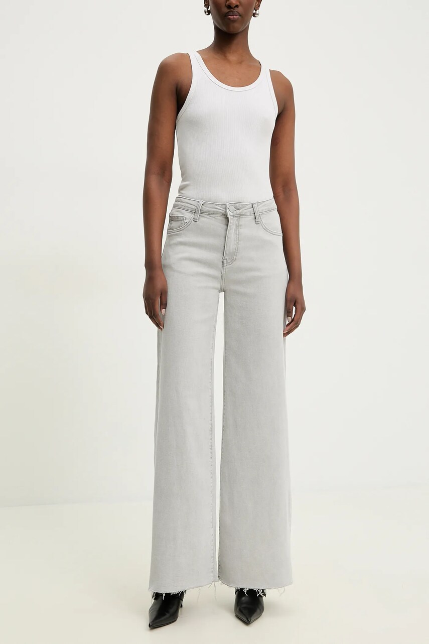 Answear Lab jeans femei, culoarea gri