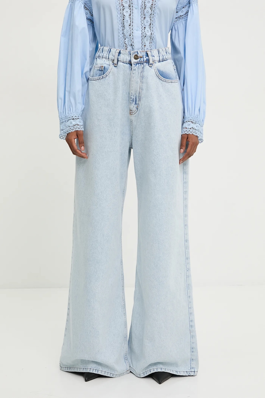 Answear Lab blugi din bumbac femei