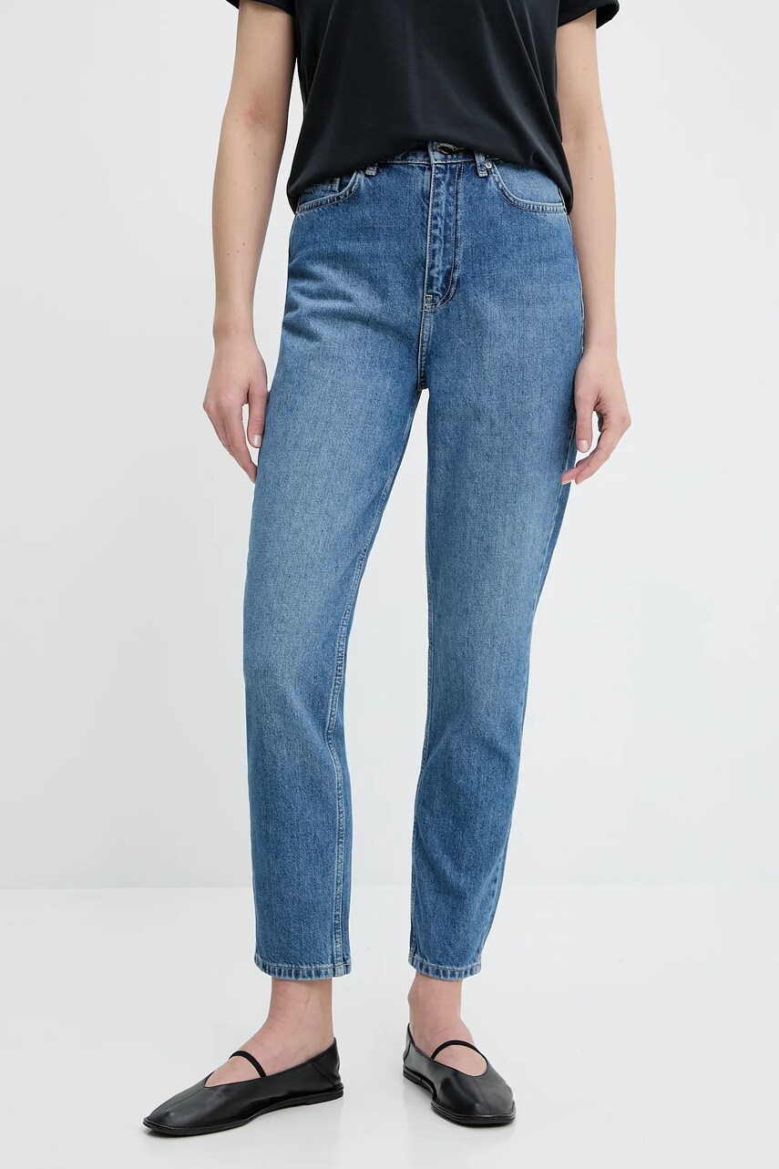 Answear Lab jeansi culoarea albastru marin