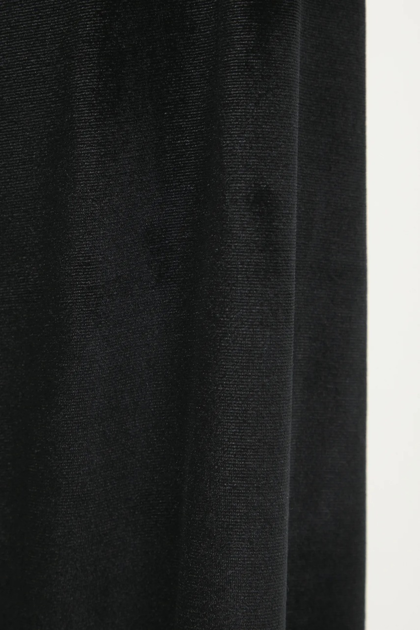 Βελούδινο παντελόνι Answear.LAB χρώμα: μαύρο φωτογραφία