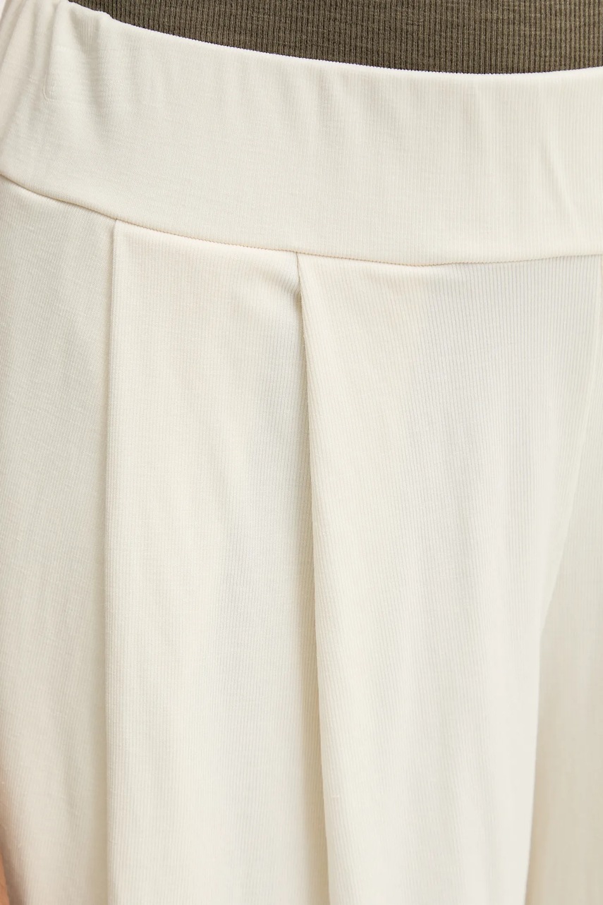 Παντελόνι Answear.LAB χρώμα: μπεζ φωτογραφία