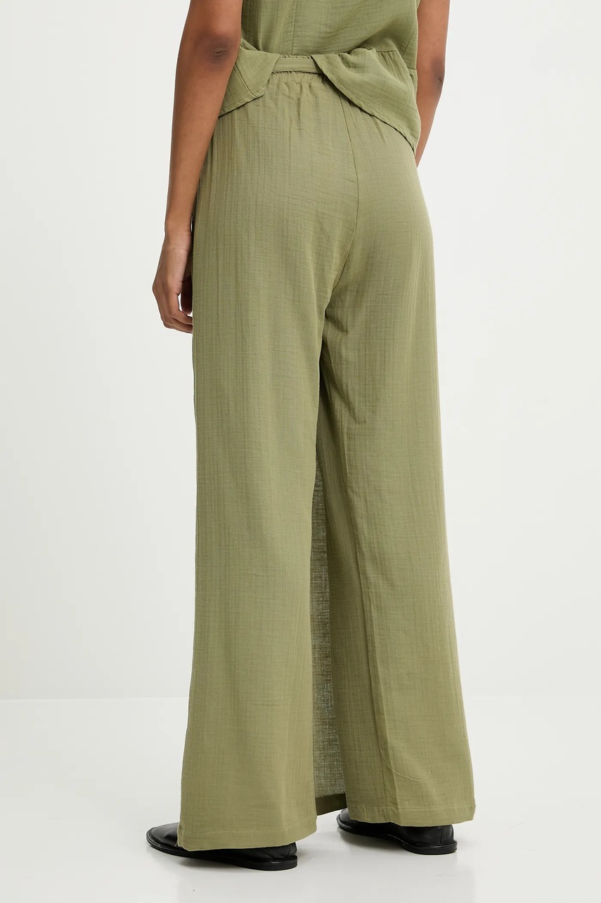 Βαμβακερό παντελόνι Answear.LAB χρώμα: πράσινο φωτογραφία