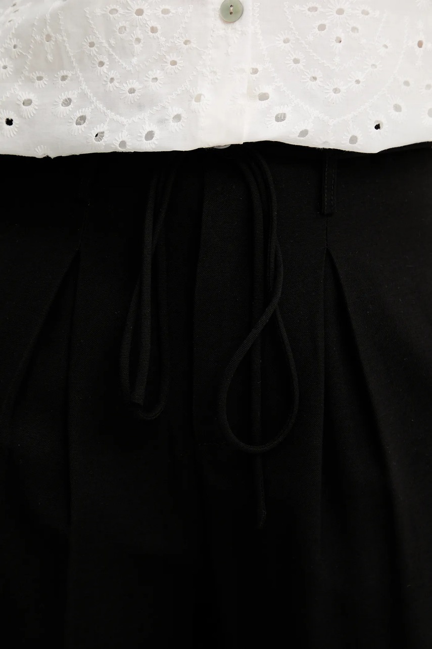 Παντελόνι Answear.LAB χρώμα: μαύρο φωτογραφία