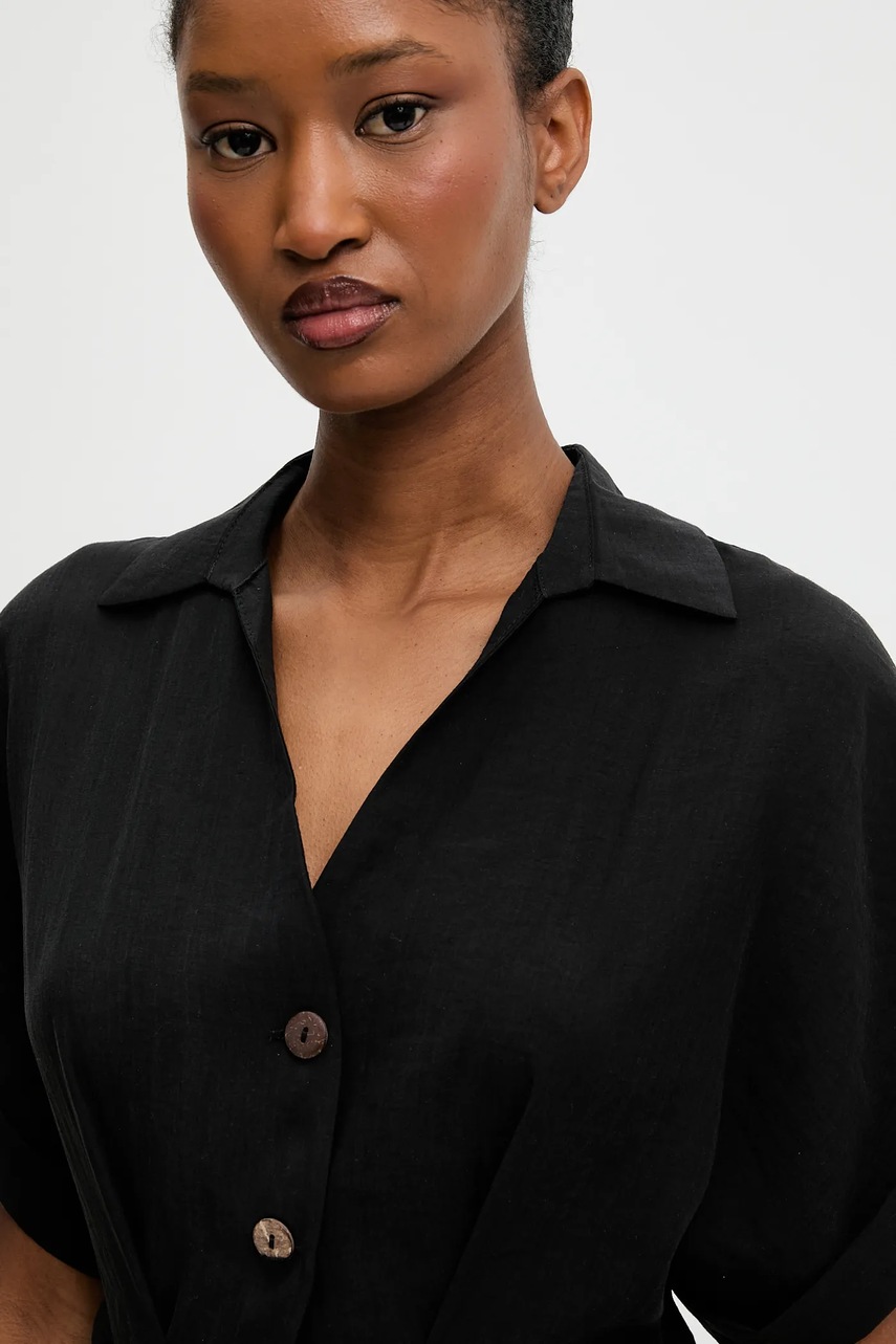 Φόρεμα Answear.LAB χρώμα: μαύρο φωτογραφία